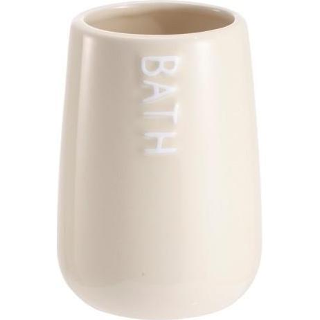 Склянка для зубних щіток Ardesto Prestigio 8.5x12см, доломіт, бежевий (ARHB3105EB)фото1