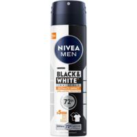 Антиперспірант Nivea Men Ultimate Impact чорне та біле спрей 150 мл