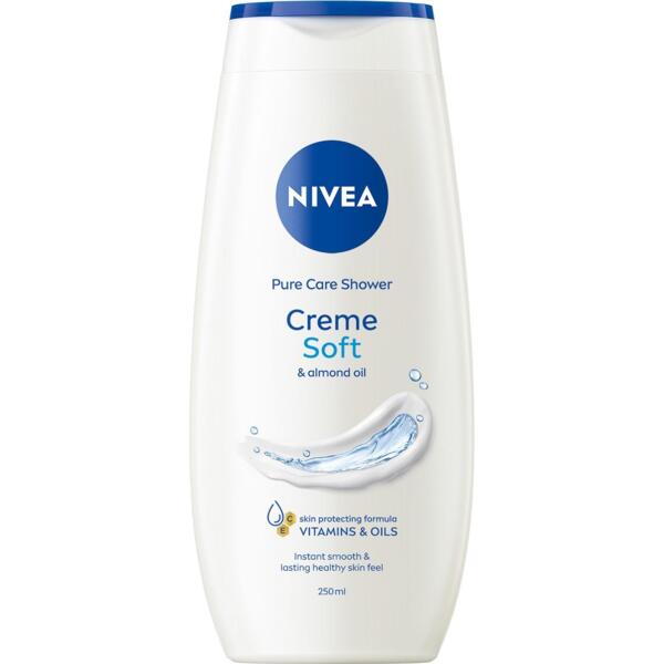 

Гель-уход для душа Nivea Creme Soft с миндальным маслом 250 мл