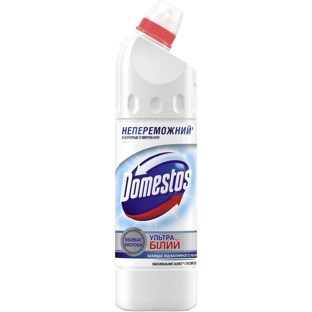 Засіб для чищення унітазу Domestos Ультра білий 750 млфото1