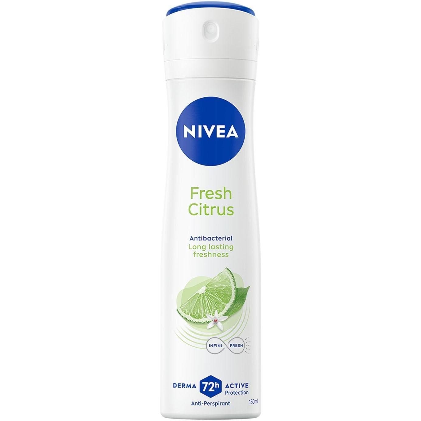 Антиперспірант Nivea свіжість цитрусу спрей 150 млфото1