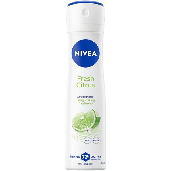 

Антиперспирант Nivea свежесть цитруса спрей 150 мл