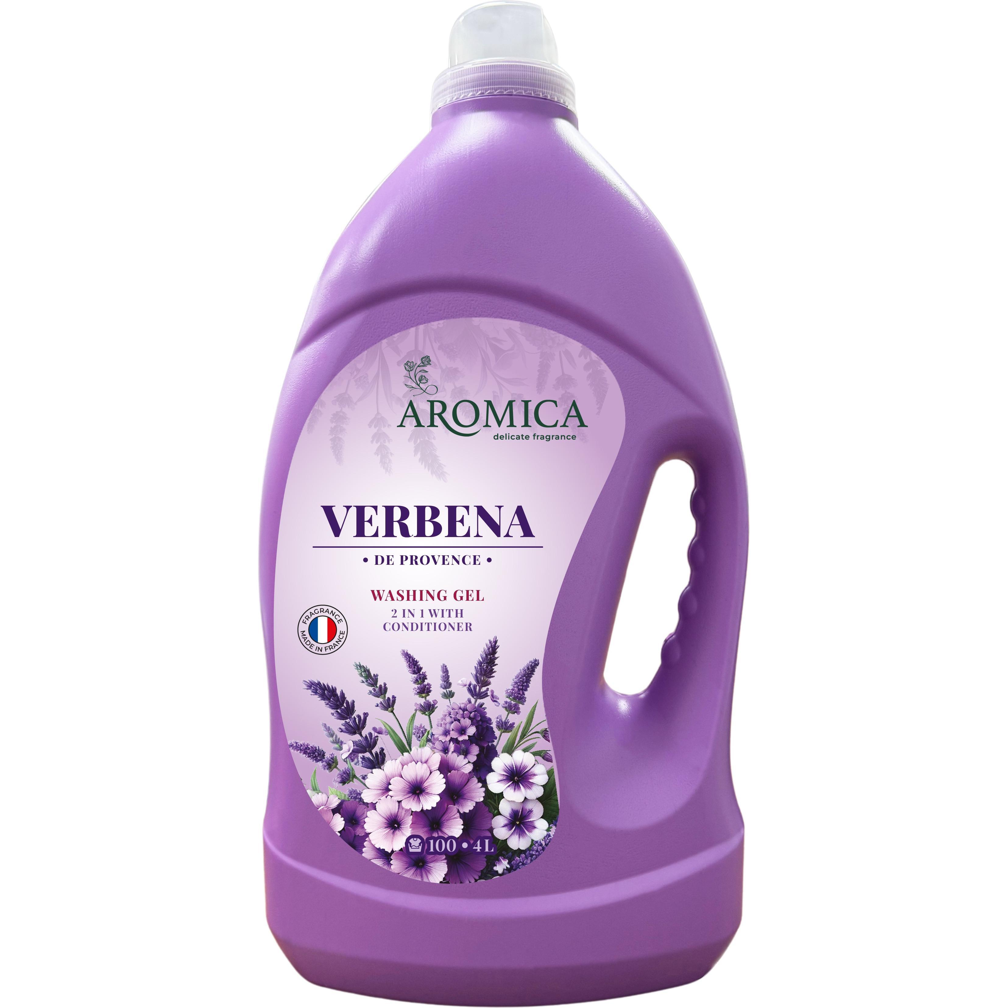 Гель для прання Aromica для білих та кольорових речей Verbena de Provence 4 л фото1