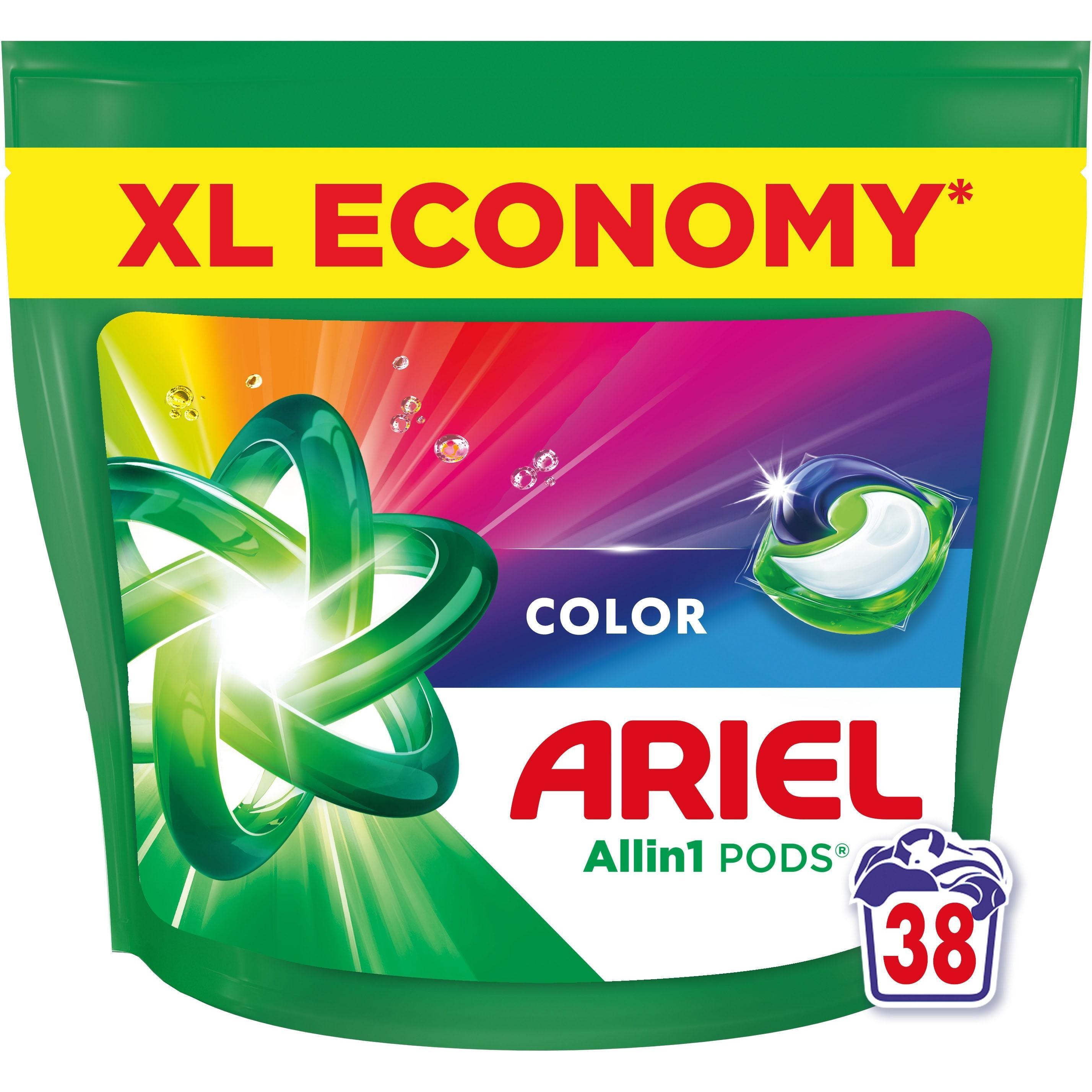 Капсули для прання Ariel Pods All-in-1 Color Для кольорового 38 штфото1