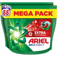 Капсулы для стирки Ariel Pods+ All-in-1 Extra Stain Removal Экстрасила пятновыводителей 88 шт