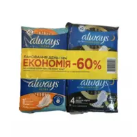Набір прокладок гігієнічних Always Ultra Secure Night 12 шт +Always Ultra Normal 20 шт