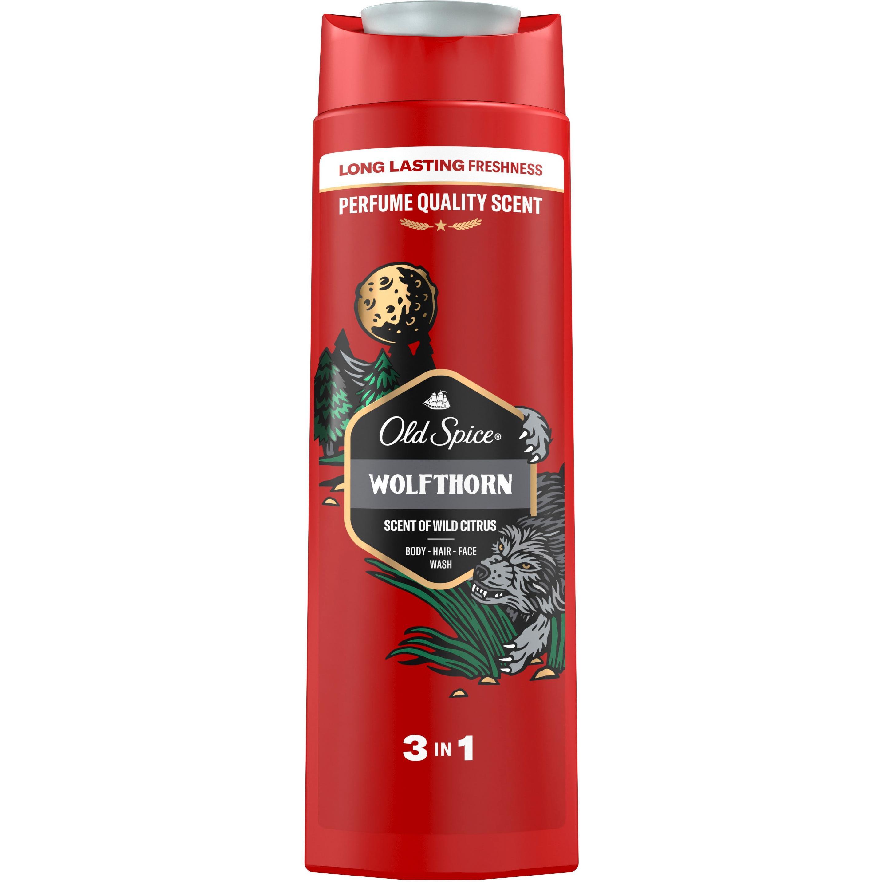Гель для душу 3в1 Old Spice Wolfthorn 400 млфото1