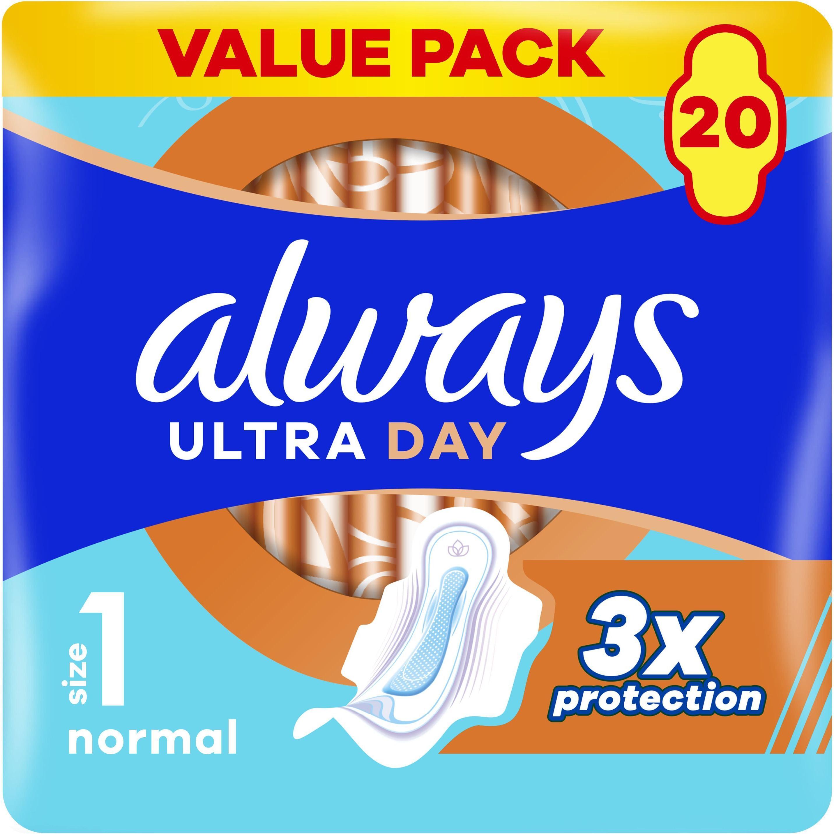 Гігієнічні прокладки Always Ultra Day Normal (Розмір 1) 20 штфото1