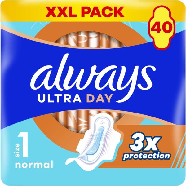 

Гигиенические прокладки Always Ultra Normal Quatro 40 шт
