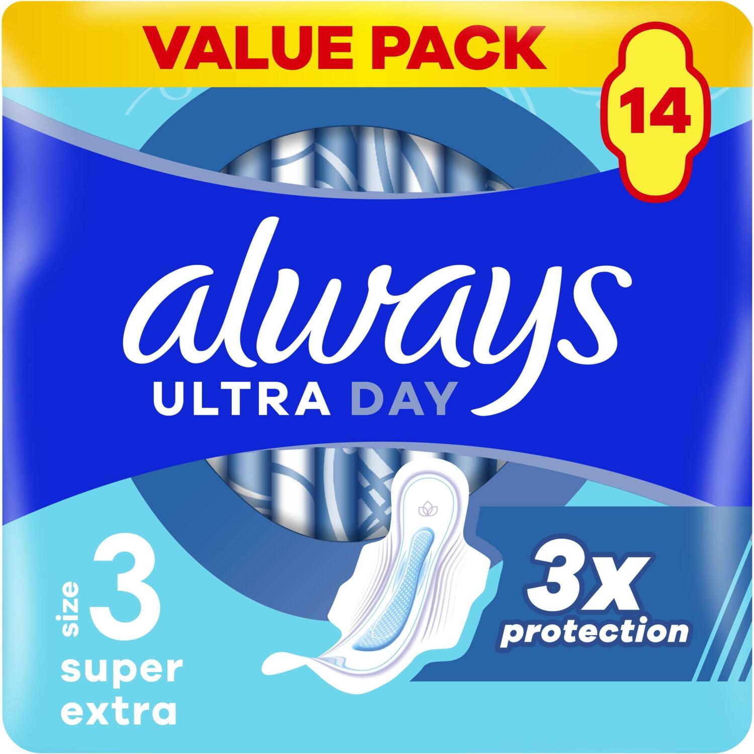 Гігієнічні прокладки Always Ultra Day Super Extra (Розмір 3) 14 штфото