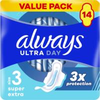 Гигиенические прокладки Always Ultra Day Super Extra (Розмір 3) 14 шт