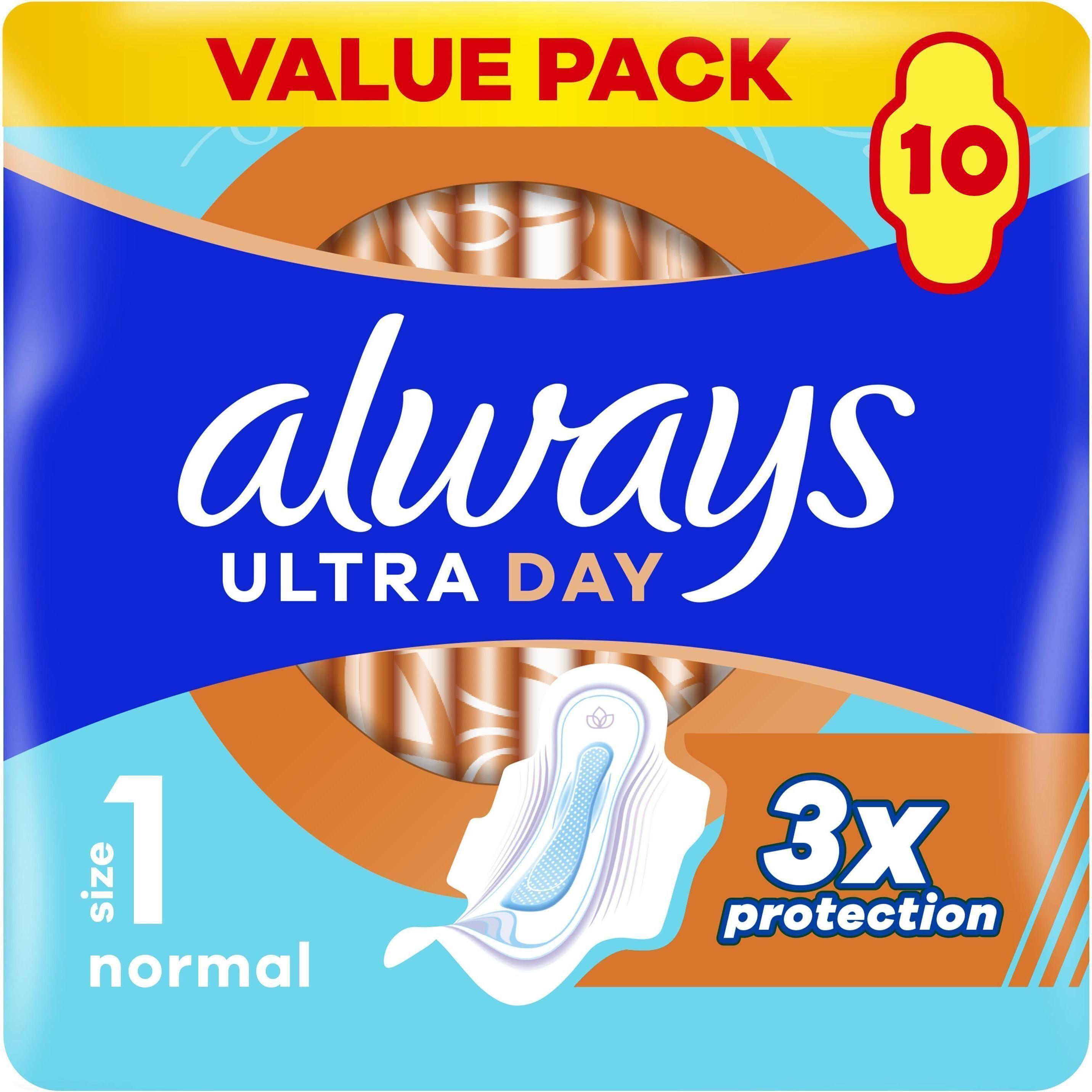Гігієнічні прокладки Always Ultra Day Normal (Розмір 1) 10 штфото1