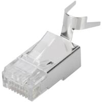 Коннектор DIGITUS CАТ 6A RJ45, STP, 100шт. (AK-219604-100)