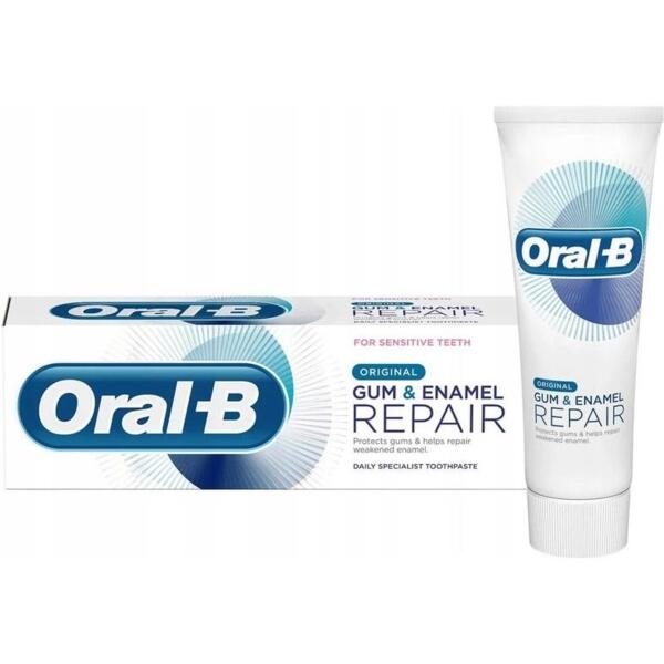 

Зубная паста Oral-B Pro-Repair Gums & Enamel классическая 75 мл