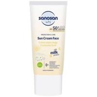 Дитячий сонцезахисний крем для обличчя Sanosan Baby SPF 50 30 мл