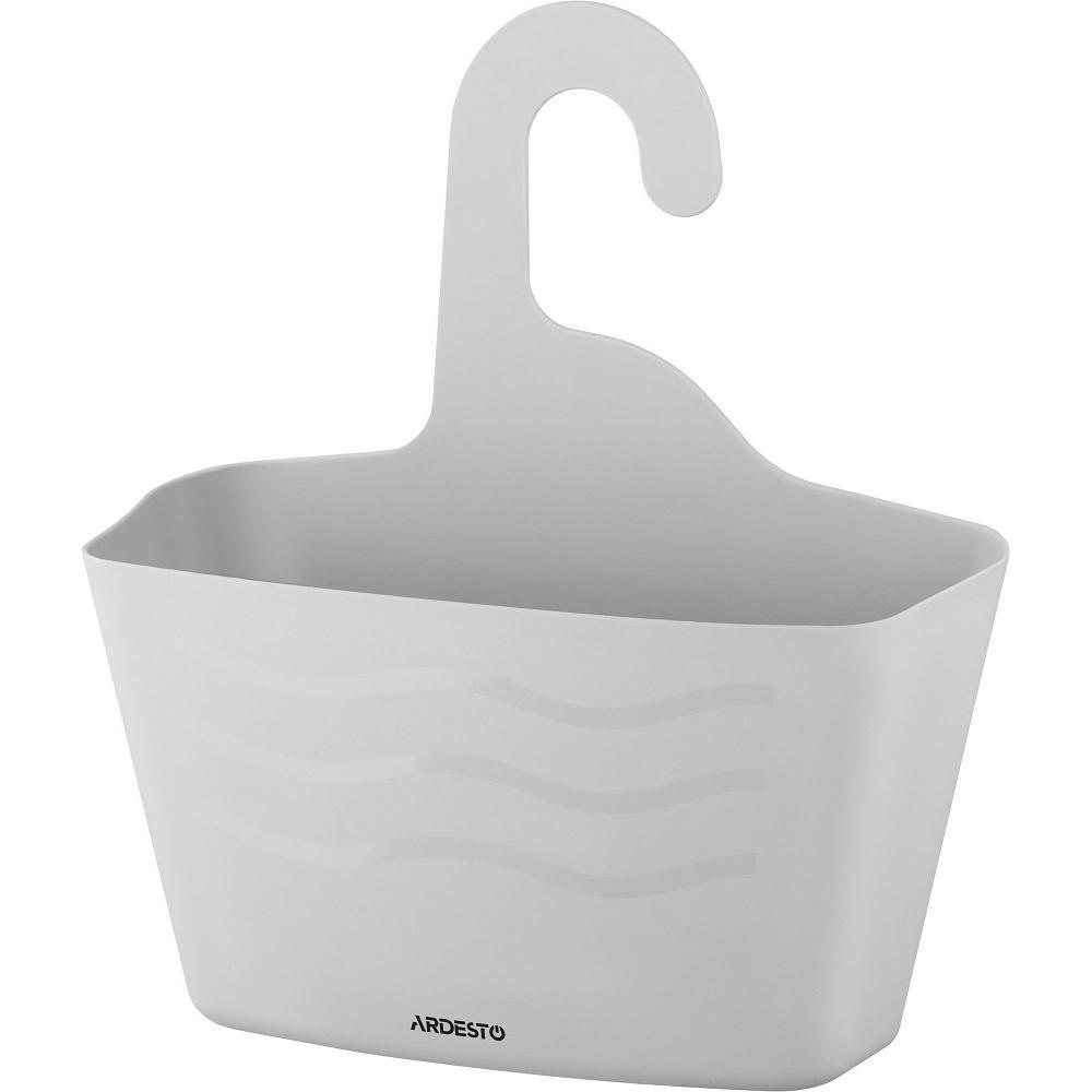 Кошик підвісний ARDESTO Vigor 24x7x25.5см, поліпропілен, сірий (ARHB3107G)фото1