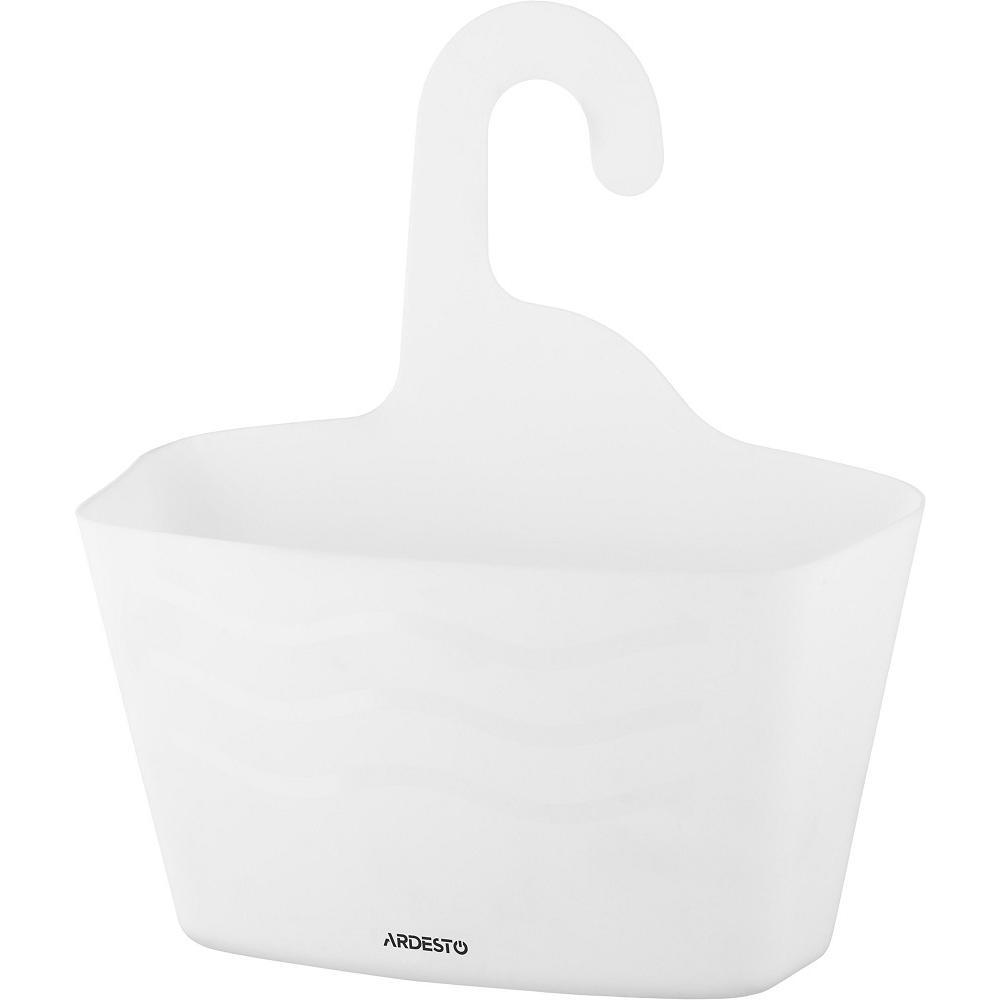 Кошик підвісний ARDESTO Vigor 24x7x25.5см, поліпропілен, білий (ARHB3107W)фото1