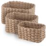 Набір кошиків плетених для зберігання ARDESTO Prestigio (3.3/2.2/1.4л), 3 предмети, беж, (ARHC2505BE)
