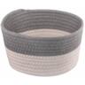 Кошик плетений для зберігання ARDESTO Vigor 3,5л сіро-білий (ARHC2504GW)