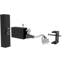 Комплект Mario для прихованого підключення під профільний стояк чорний матовий (3.0.1000.0.BM)