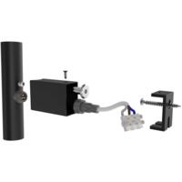 Комплект Mario для прихованого підключення під круглий стояк чорний матовий (3.0.0900.0.BM)