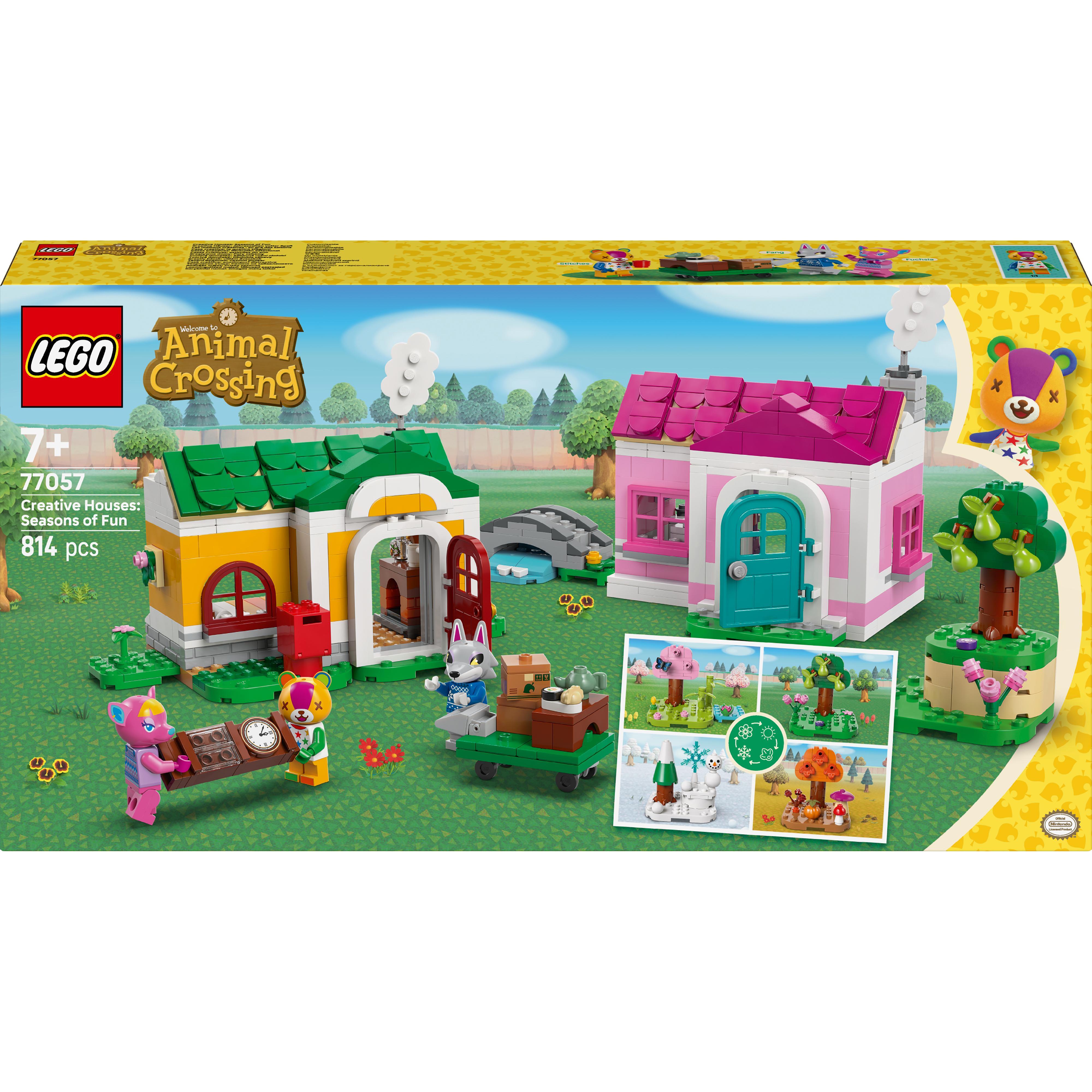 LEGO 77057 Animal Crossing Творческие домики: сезоны развлечений фото 1