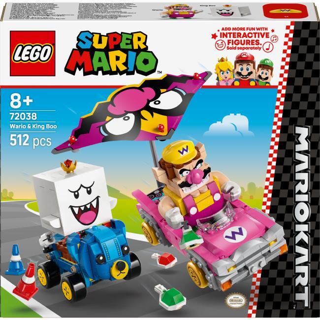 LEGO 72038 Super Mario Mario Kart – Wario та King Boo фото 
