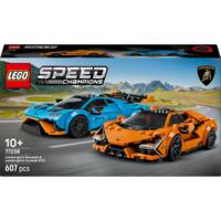 LEGO 77238 Constructor Speed Champions Lamborghini Revuelto та Huracan STO