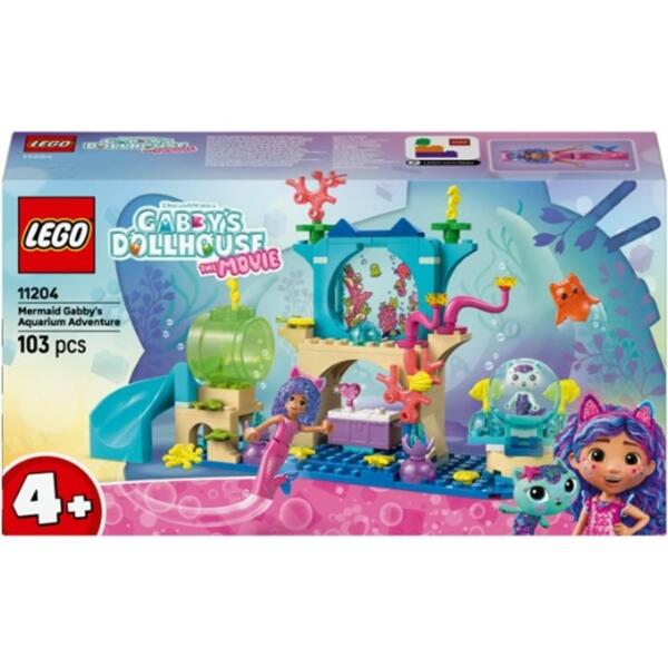 

LEGO 11204 Gabby's Dollhouse Аквариумные приключения русалочки Габби