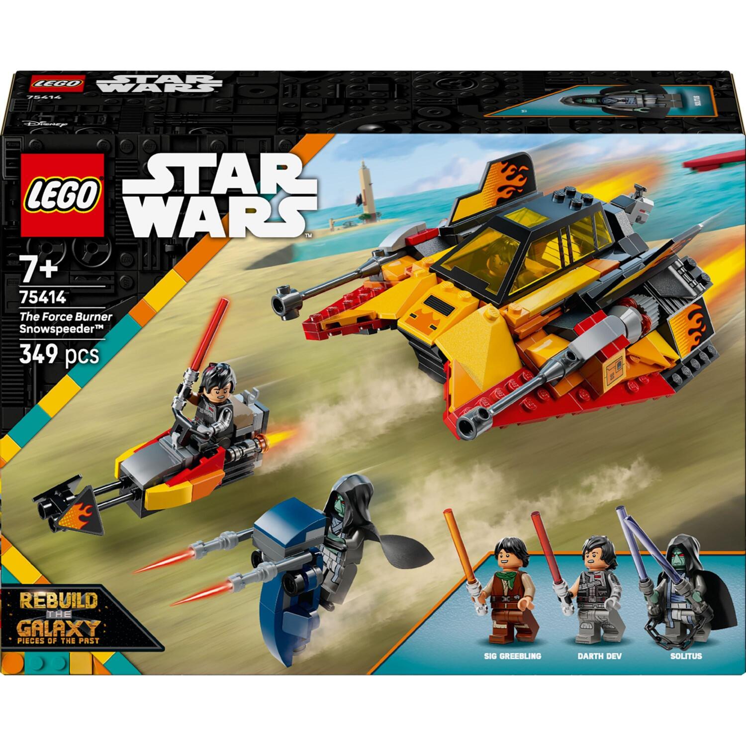 LEGO 75414 Star Wars The Force Burner Снежный истребитель фото