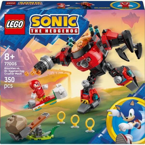 

LEGO 77005 Sonic Knuckles vs. Dr. Eggman Egg Crusher Mech