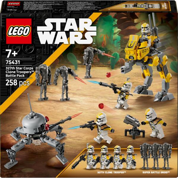 

LEGO 75431 Star Wars Боевой загон бойцов-клонов 327-го галактического корпуса