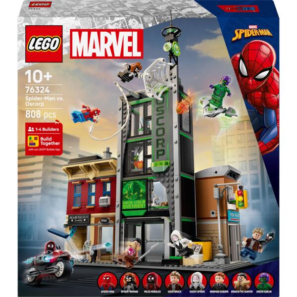 

LEGO 76324 Super Heroes Человек-павук против Оскорпа