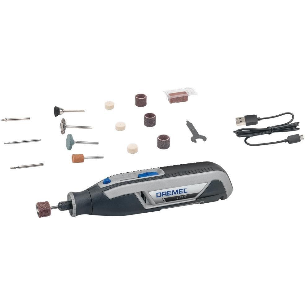 Многофункциональный инструмент Dremel 7760-15 3.6В 1х2А·ч, 15 насадок (F.013.776.0JA) фото 1