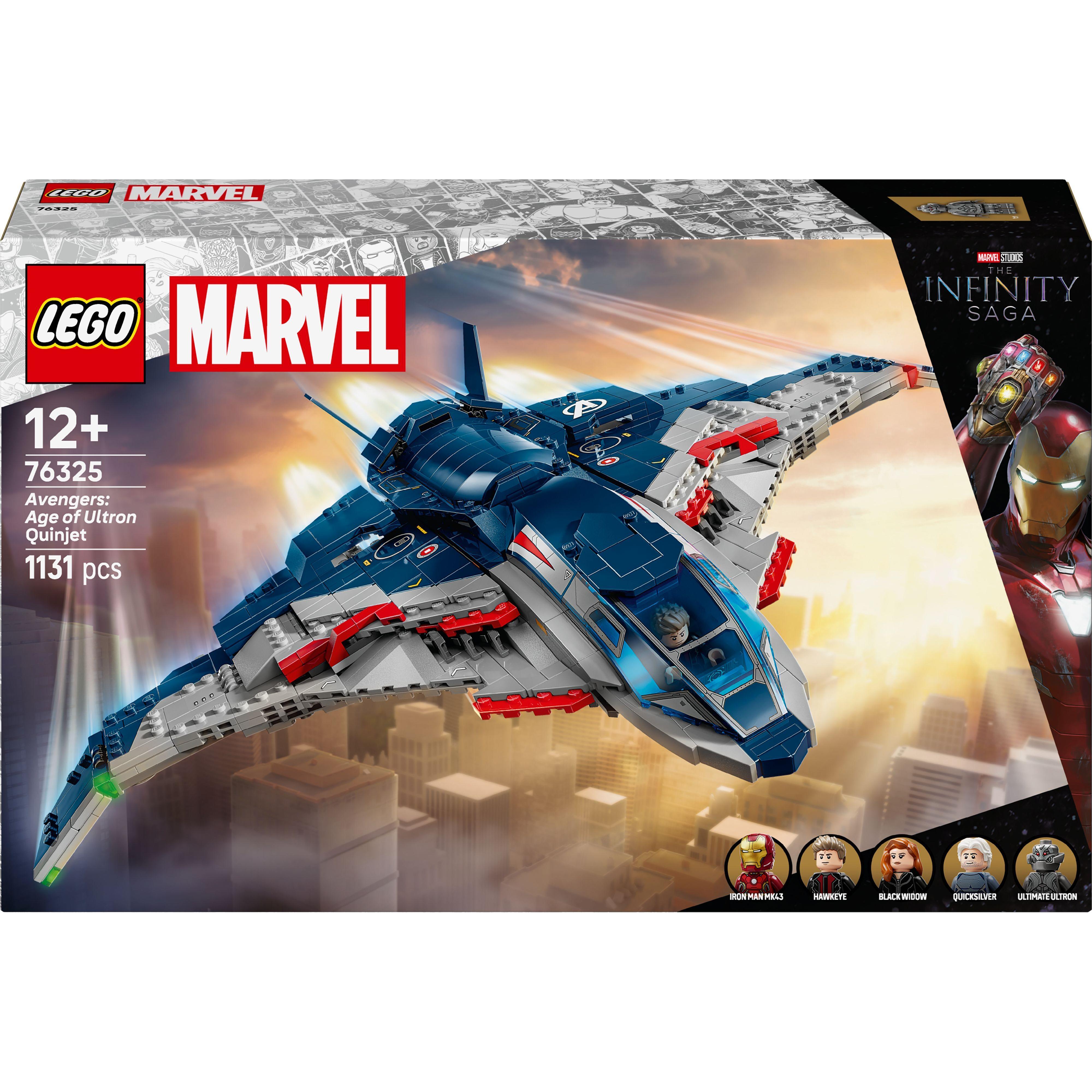 LEGO 76325 Super Heroes Мстители: Эра Альтрона Квинджет фото 1