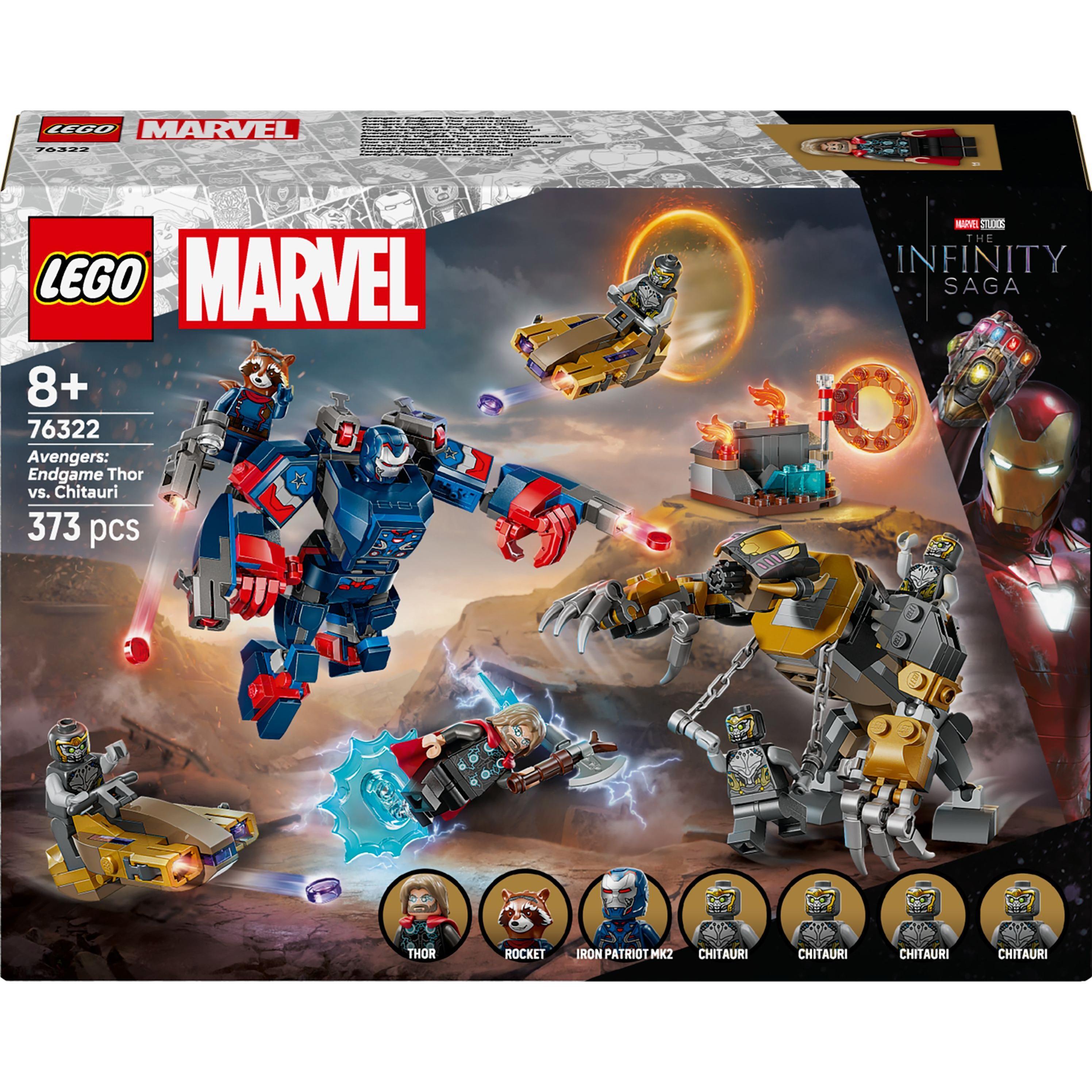 LEGO 76322 Super Heroes Месники: Закінчення Тор проти Читауріфото1