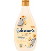 Гель для душа Johnson's Vita Rich с йогуртом, кокосом и экстрактом персика 400 мл