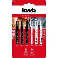 Полотно пиляльне для електролобзика KWB набір 6шт (626280)