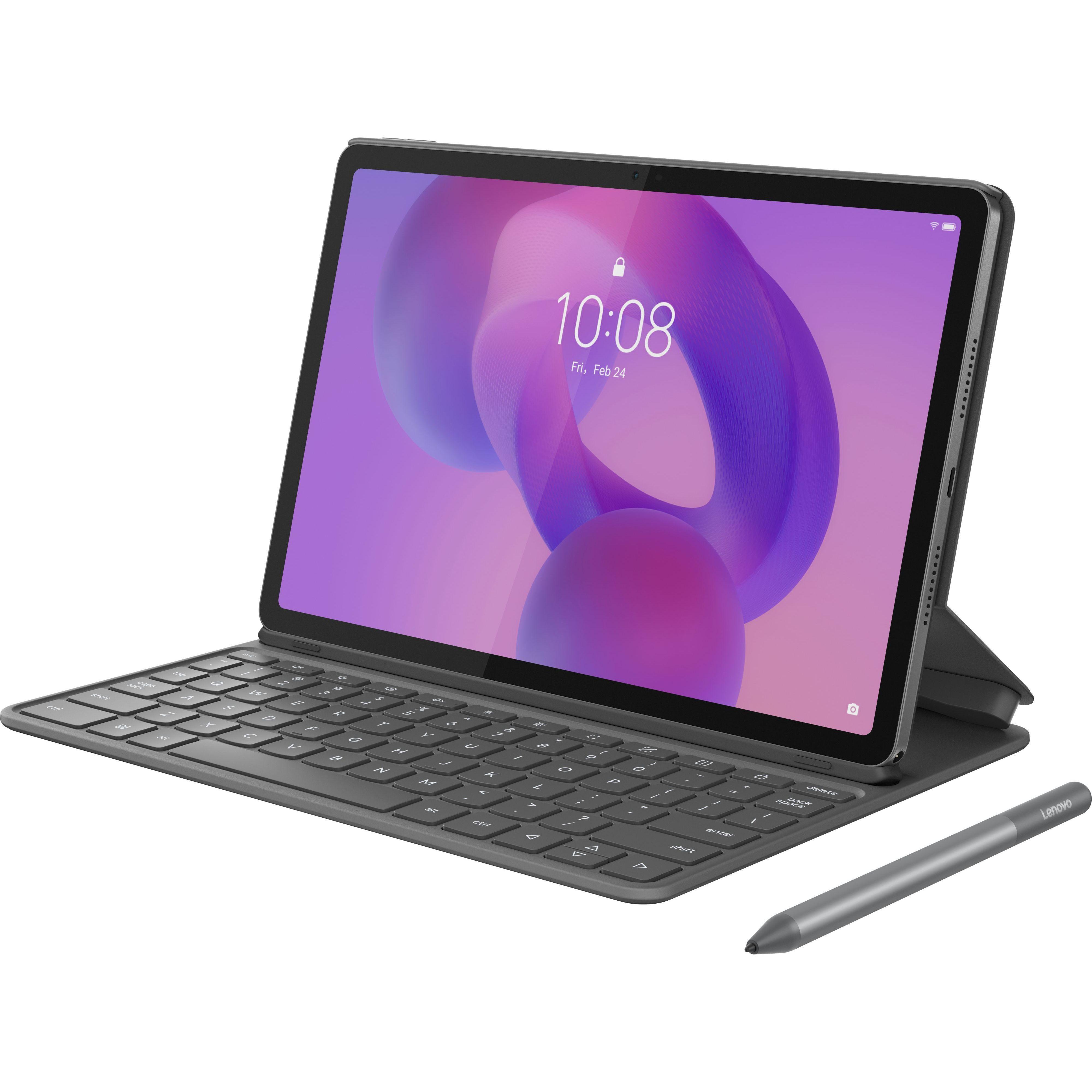 Планшет Lenovo Idea Tab 8/128Gb WiFi Luna Grey + Keyboard&Pen (ZAFR0285UA) фото 1