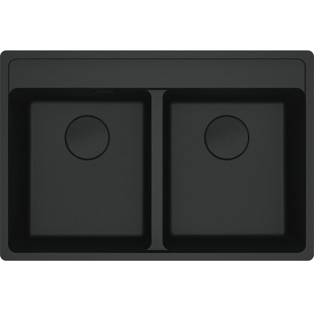 Мийка кухонна Franke Maris MRG 620 TL, чорний матовий (114.0720.010)фото1