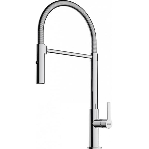Смеситель для кухни Franke Maris Slim SemiPro, 259мм, поворотный, хром (115.0728.395)