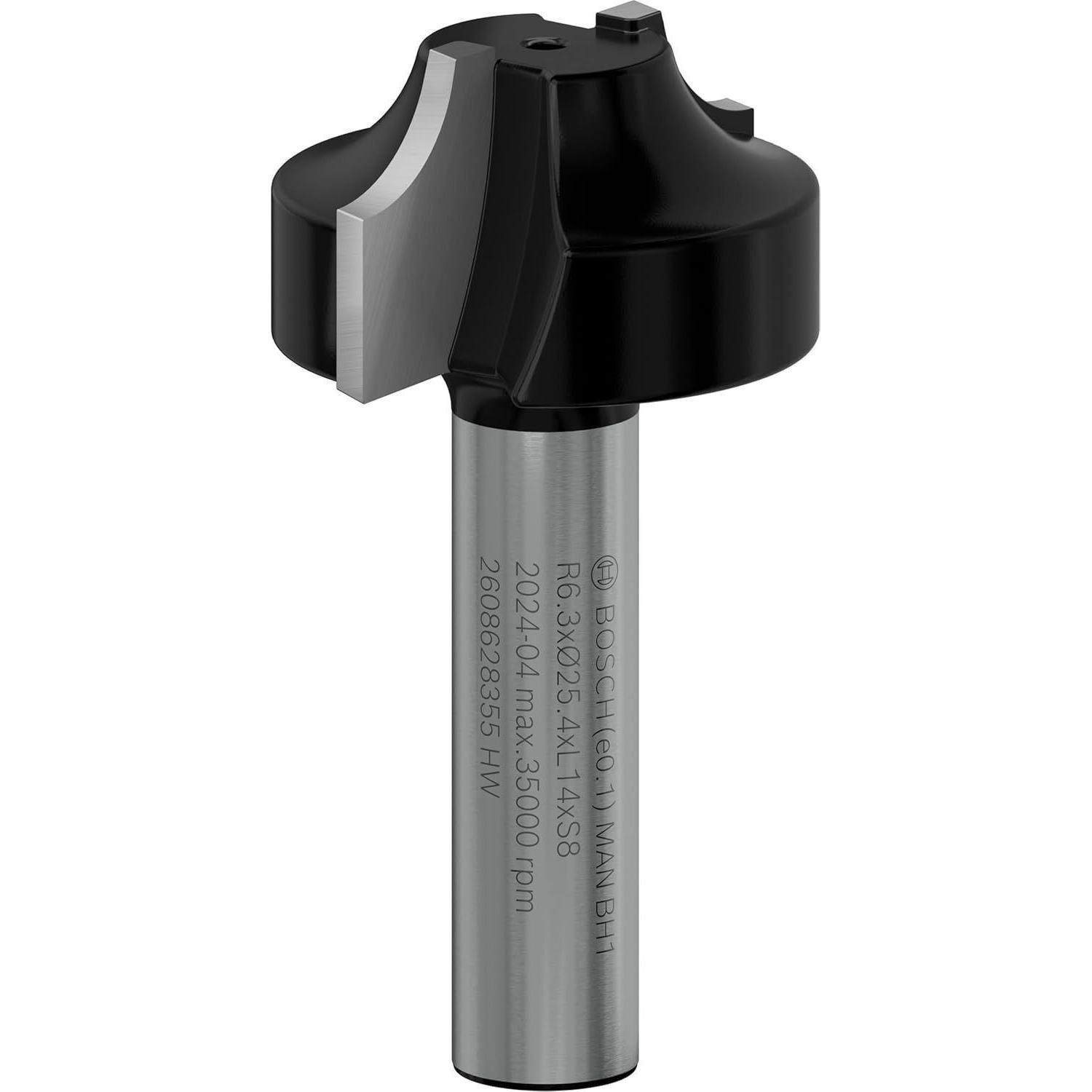 Фреза профильная Bosch Professional Std S8 R6.3 D25.4 L14 мм (2.608.628.355) фото 1