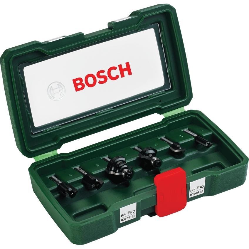 Набор фрез Bosch Expert for Wood 6мм 6шт 0.29кг (2.607.019.464) фото 1