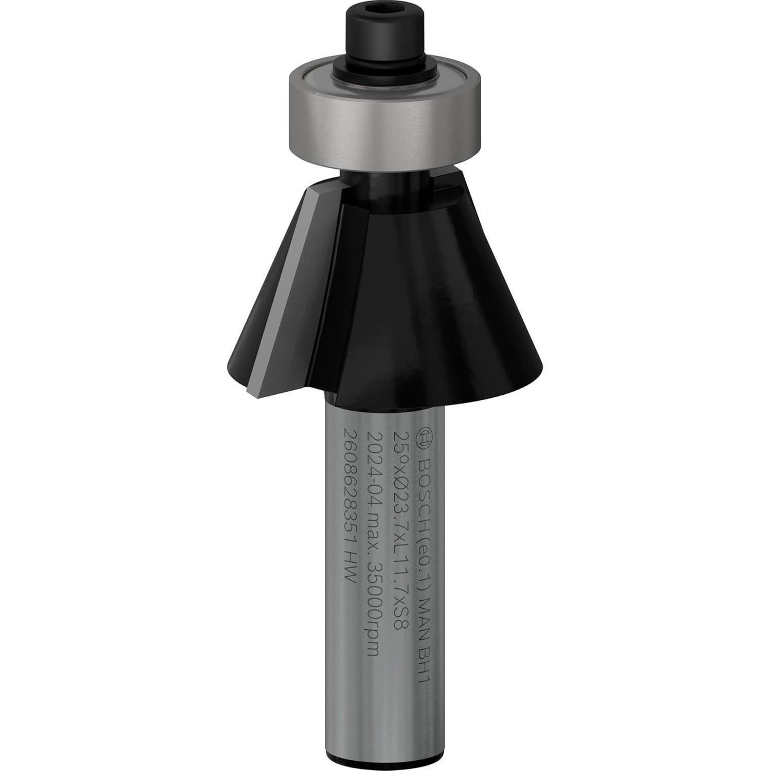 Фреза фасонная Bosch Professional Std S8 D23.7 В5.5 L11.7 мм, 25° (2.608.628.351) фото 1