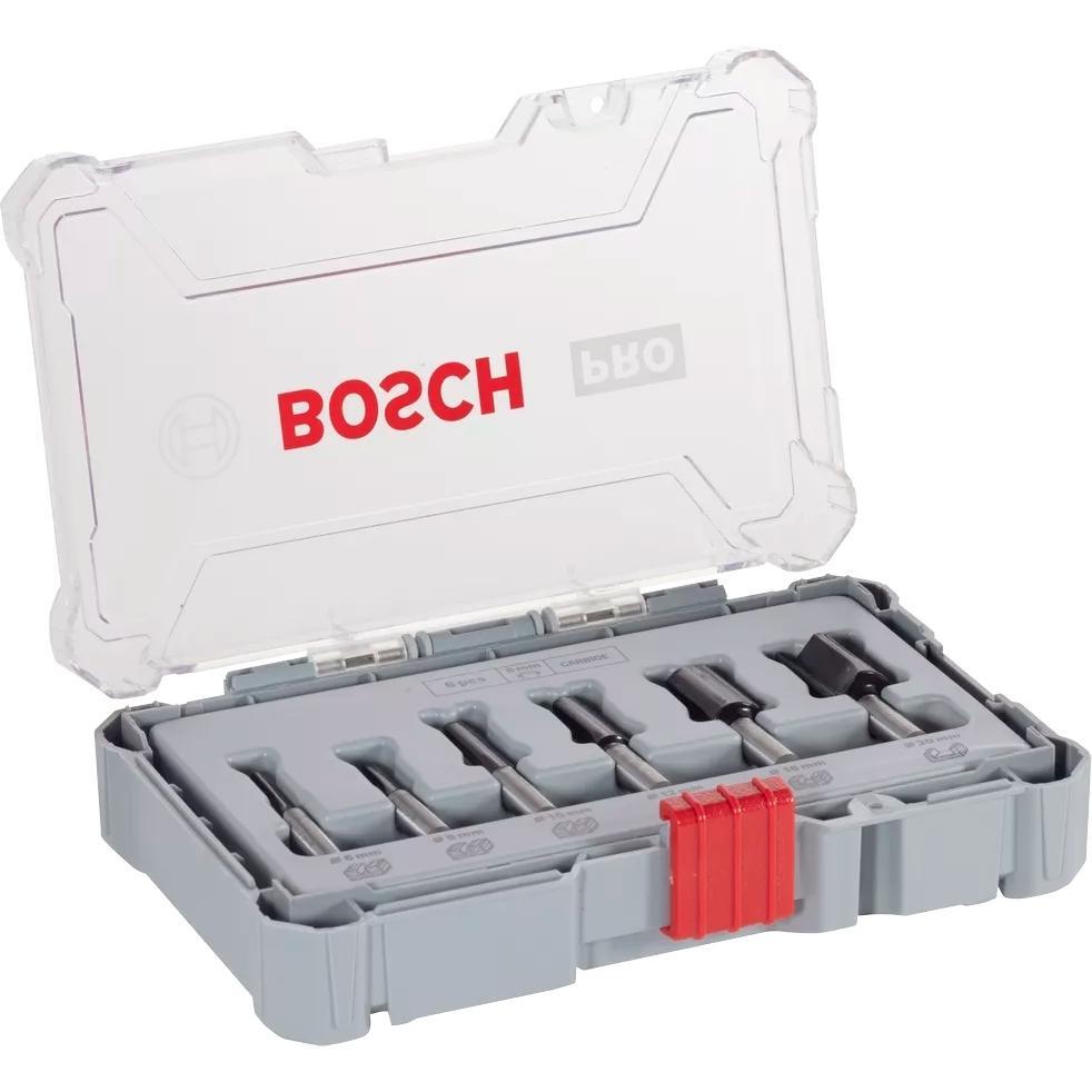Набор пазовых фрез Bosch Professional 8мм 6шт (2.607.017.466) фото 1