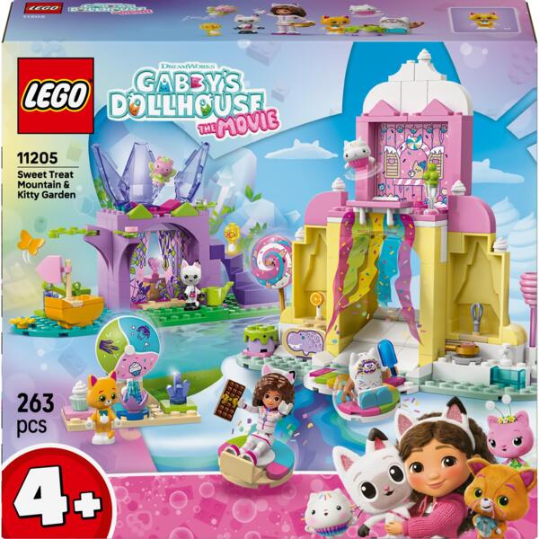 

LEGO 11205 Gabby's Dollhouse Гора сладостей и сад Китти