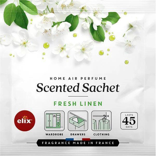 Аромасаше Elix Fresh Linen до 45 дней аромата фото1