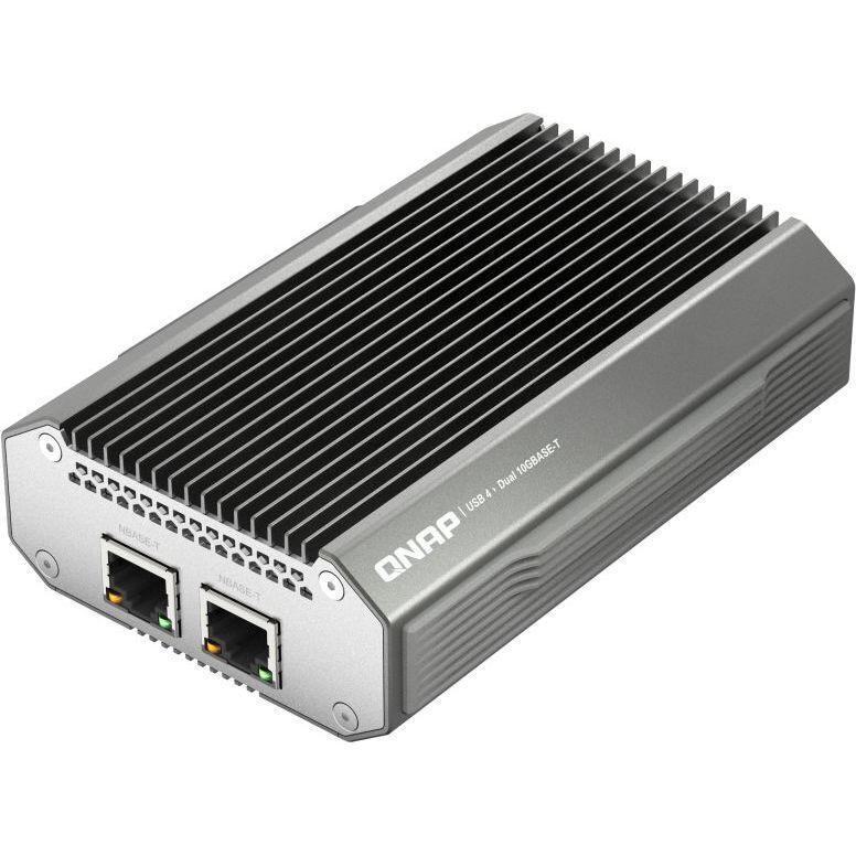Адаптер QNAP USB 4 Thunderbolt 3/4 10GbE RJ45 (QNA-UC10G2T)фото