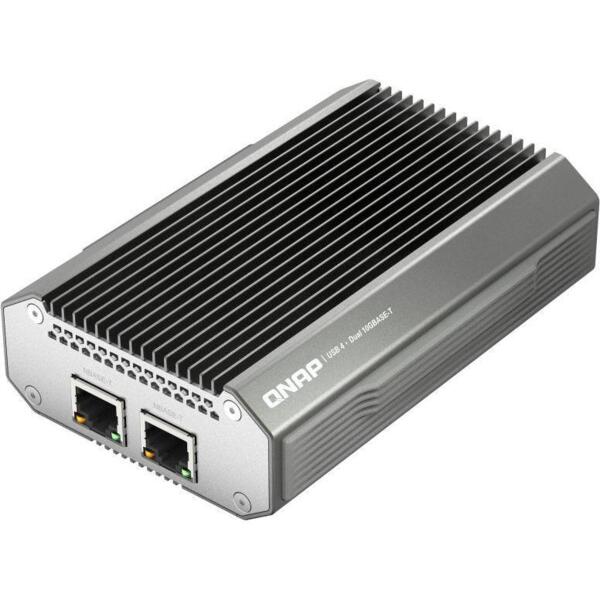 Адаптер QNAP USB 4 Thunderbolt 3/4 10GbE RJ45 (QNA-UC10G2T)