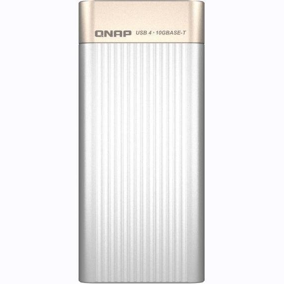Адаптер QNAP USB 4 Thunderbolt 3/4 10GbE RJ45 (QNA-UC10G1T)фото